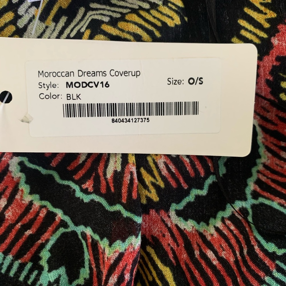 NWT LSPACE Moroccan Dreams Coverup Fringe Ends S - Picture 6 of 7